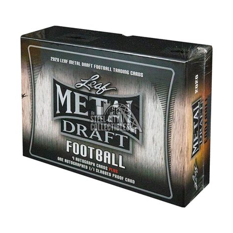 2020 leaf metal draft football hobby jumbo box|leaf metal draft football checklist.